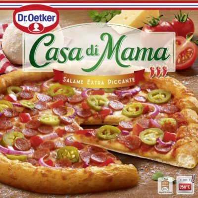Dr. Oetker Casa di mama pizza salami extra piccante
